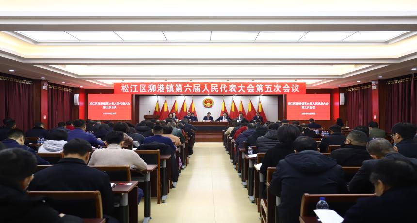 【基层动态】泖港镇第六届人民代表大会第五次会议胜利召开