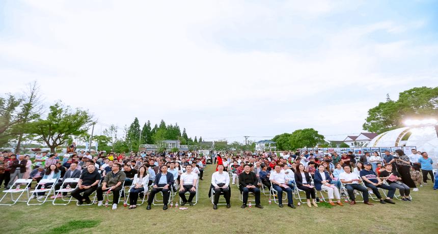 “游乡村 趣叶榭”2024年叶榭镇美食文化旅游节开幕式暨第16届张泽羊肉节、夏季村晚展示活动顺利举办